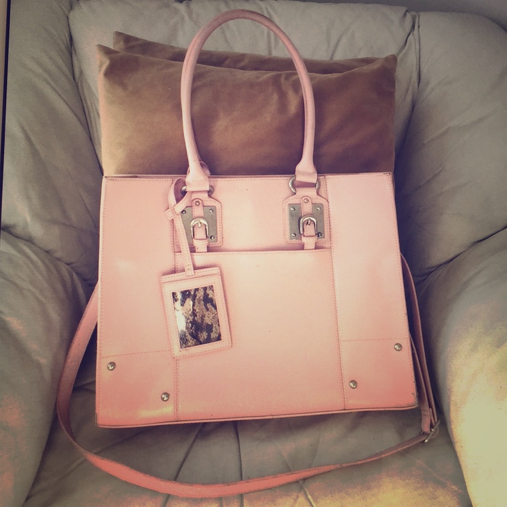Wilson Leather Pink Satchel
